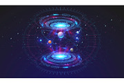 Abstract Futuristic Template, a Technology Illustration by Andrew_Derr (Thumbnail 4 of 12)