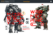 Antropic sci-fi Typeface, a Sans Serif Font by panakota studio (Thumbnail 5 of 7)