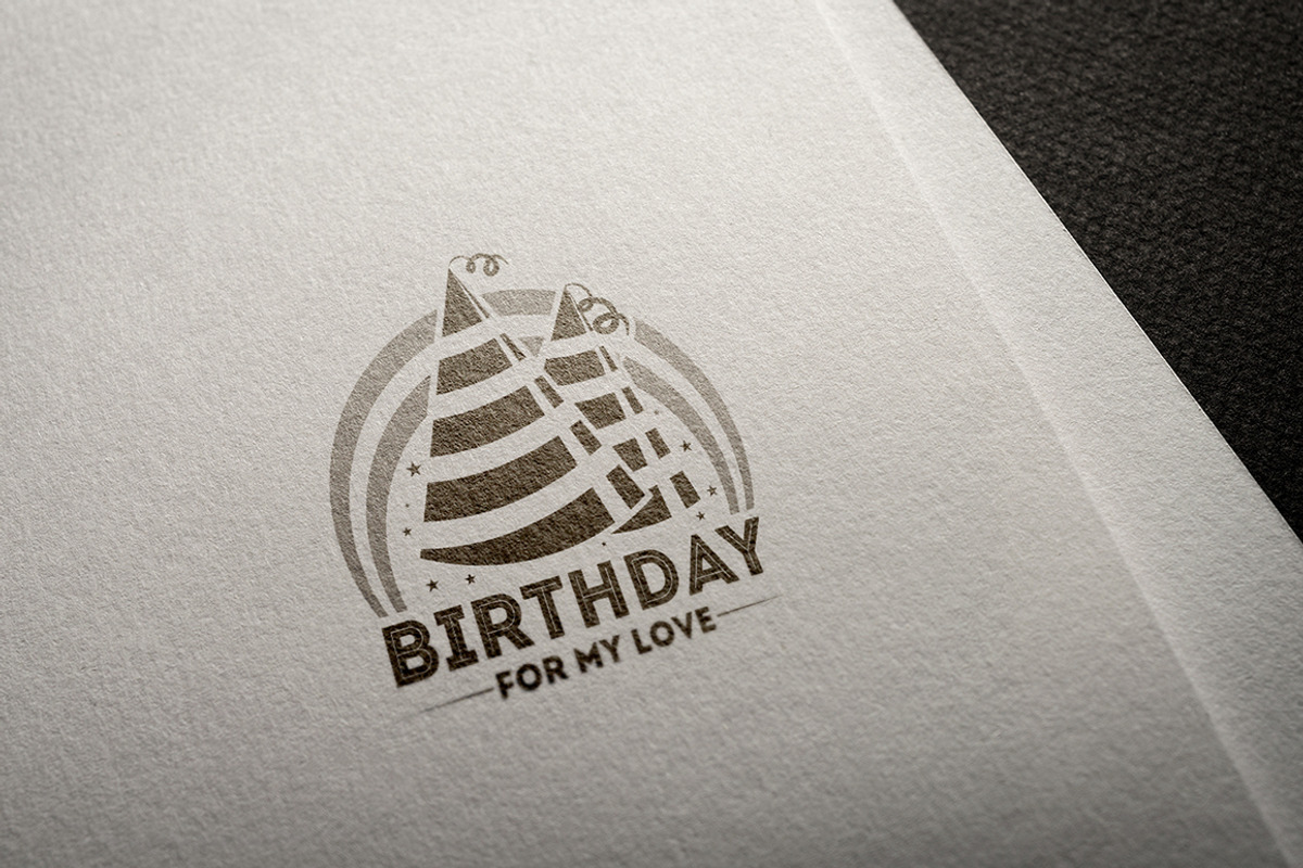Birhday logo kit, a Branding & Logo Template by Alfazet Chronicles (Photo 9 of 13)