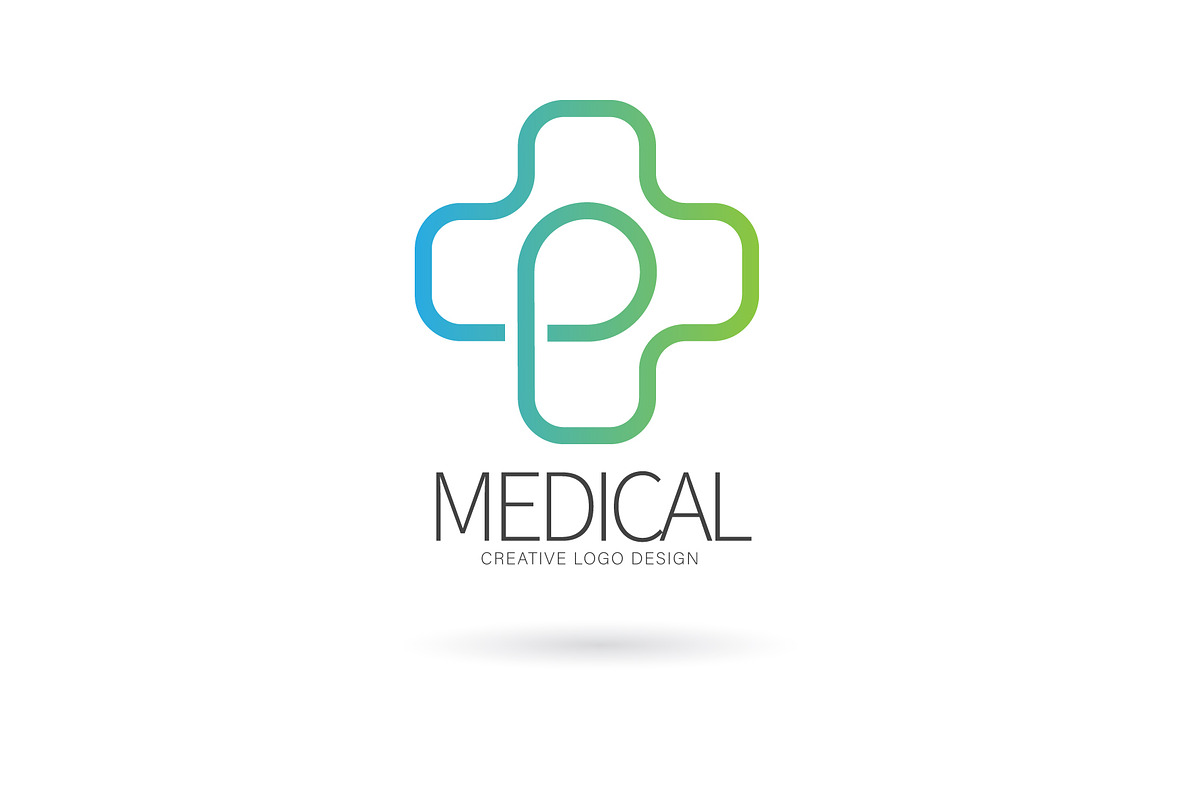 Medical logo, P medical logo, a Branding & Logo Template by Logocreative (Photo 1 of 3)