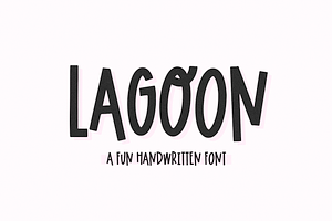 Lagoon Quirky Handwritten Font