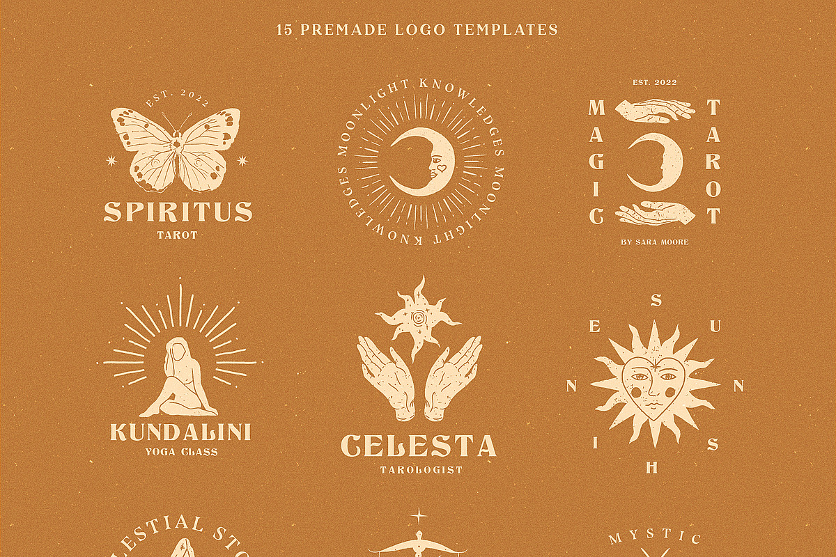 Retro Mystic Graphics Pack, an Object Graphic by Ayya Studio (Photo 10 of 16)