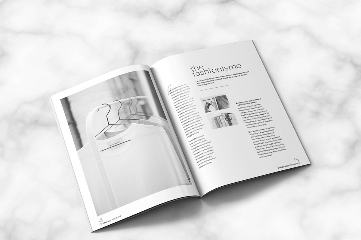 Colaborate Magazine - 2018 Edition, a Magazine Template by Bokuto (Photo 4 of 10)