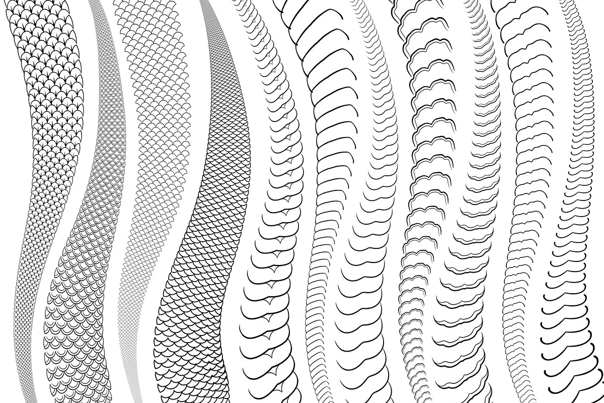 Japanese Dragon Kit for Procreate, a Brush Add-On by InkRef (Photo 4 of 6)
