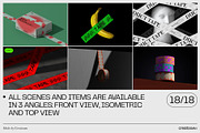Duct tape & Box mockups, a Packaging Mockup by Creatoom (Thumbnail 5 of 12)