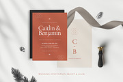 Minimal Wedding Invitation Suite, an Invitation Template by Azka Creative (Thumbnail 3 of 8)