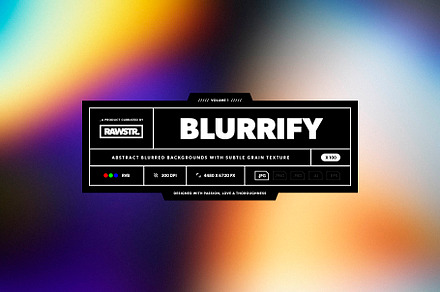 BLURRIFY vol.1 - Blurred backgrounds