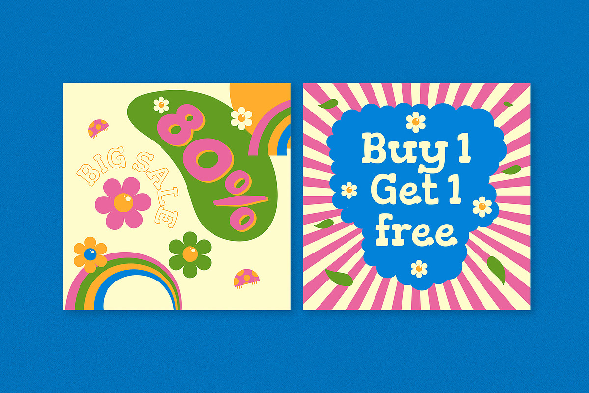 Aesthetic Spring Break Sale Banner, an UI Kit Template by graphicook (Photo 5 of 6)