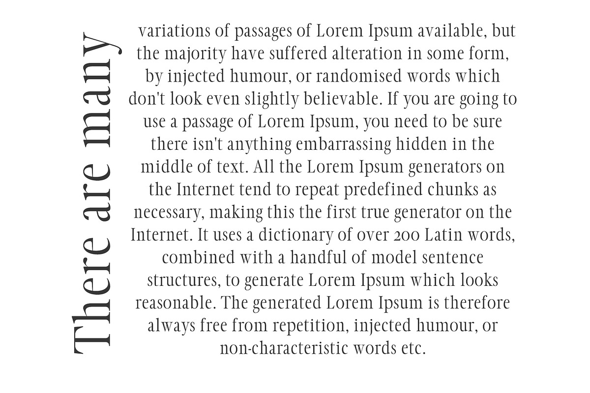 Glamour Luxury Serif Font Family preview 5
