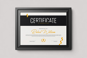 Multipurpose Certificate Template, a Stationery Template by HiveArts