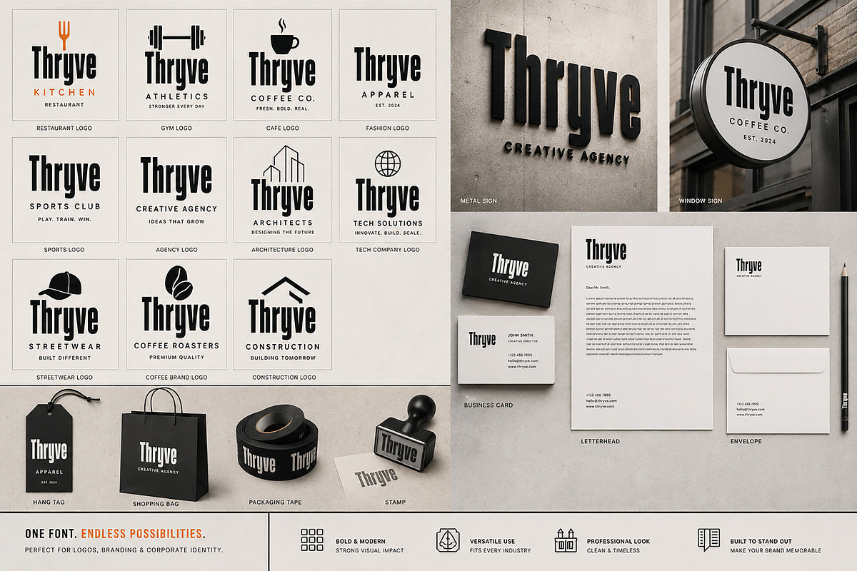 Thryve, a Slab Serif Font by Wow Magic (Photo 5 of 5)