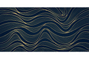 Water And Waves Golden Backgrounds, a Background Graphic by Marylia (Thumbnail 15 of 22)