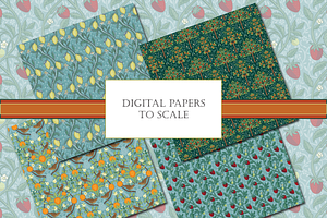 William Morris Patterns, Fruit Theme