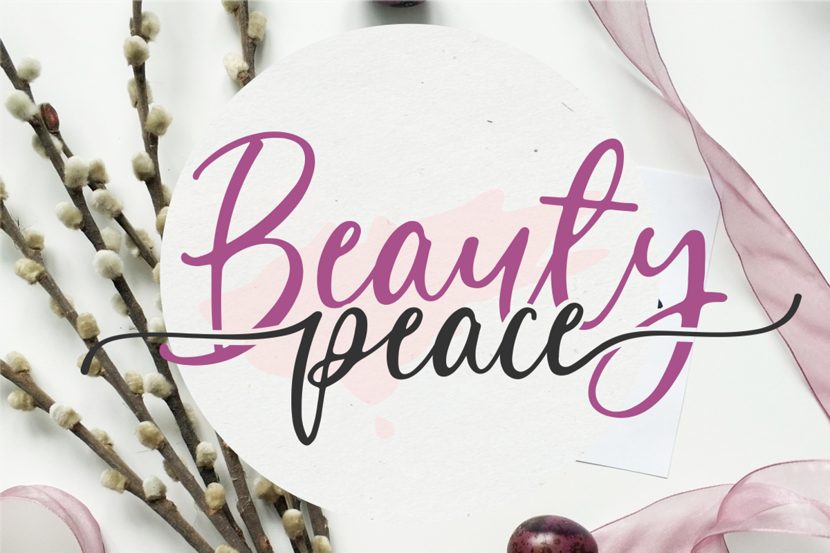 Bombinate // Handlettering Font preview 6