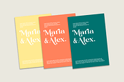 Blue Village – Modern / Vintage Font, a Serif Font by Issam Type (Thumbnail 7 of 12)