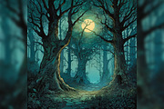 Mystic Art Midjourney Prompts, a Background Graphic by Design Laz (Thumbnail 4 of 7)