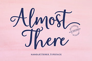 Almost There, a Script Font by Zane Studio (Thumbnail 1 of 9)