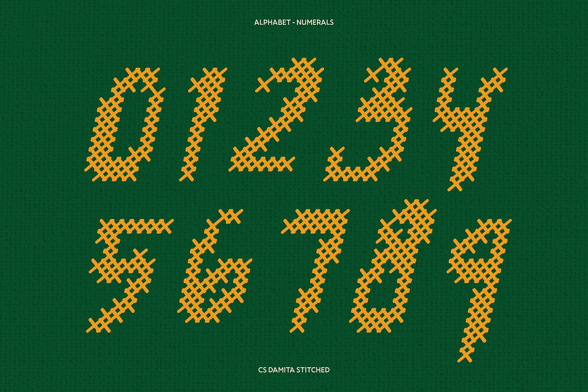 CS Damita Stitched, a Handwritten Font by Craft Supply Co. (Photo 5 of 8)