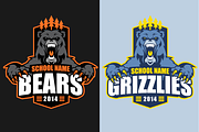 Bear Mascot, an Education Illustration by Claw Creative Co. (Thumbnail 2 of 2)