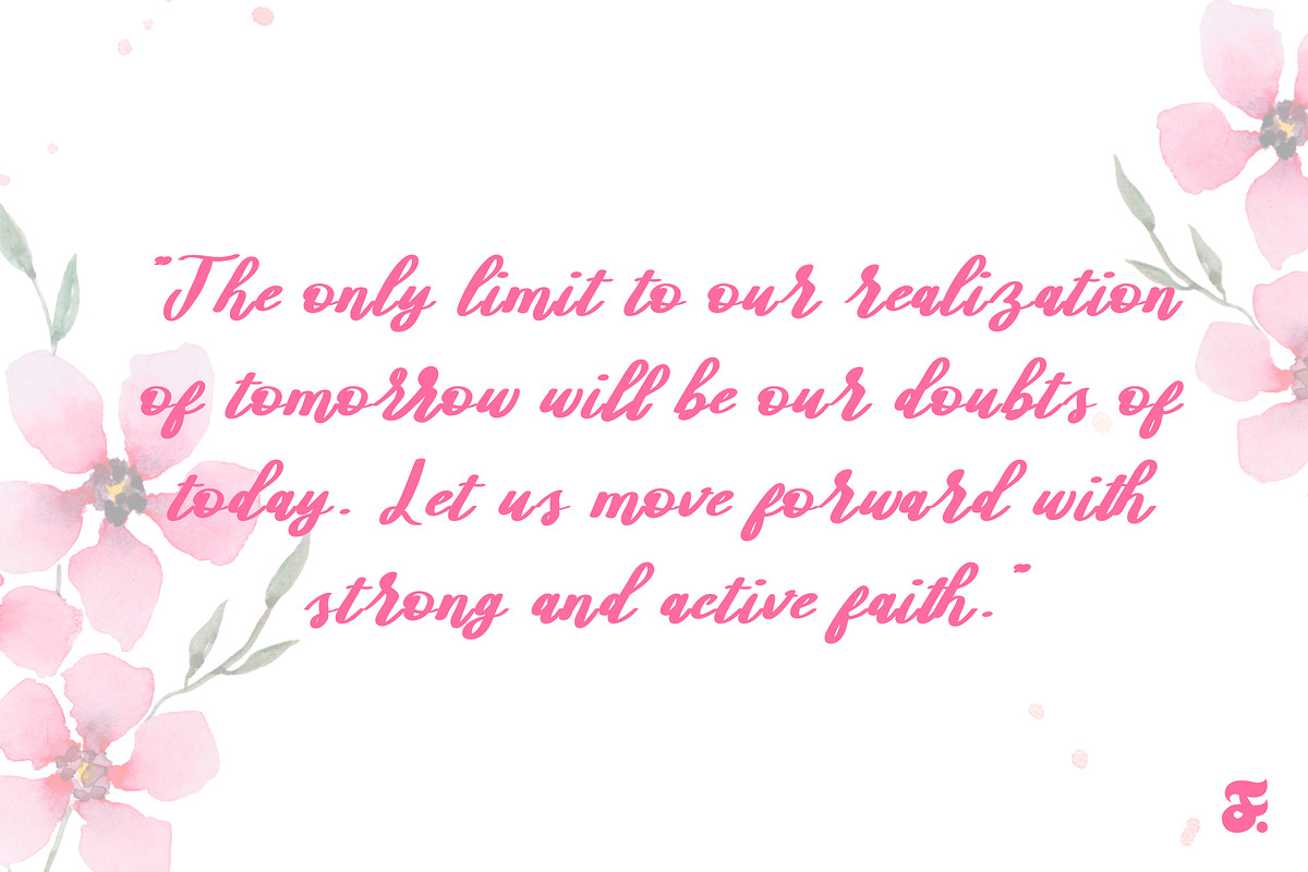 Blissful Curl Typerface, a Handwritten Font by Anomali Creatype (Photo 7 of 10)