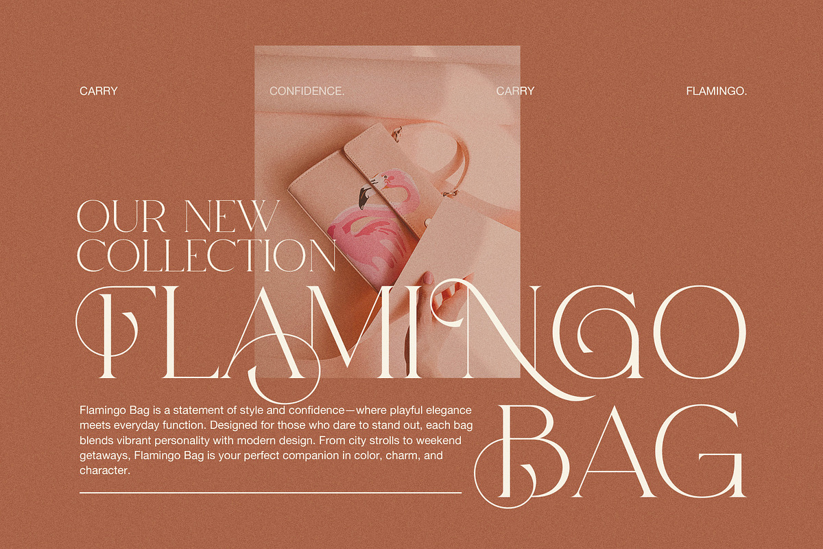 Kodam Stylish Serif Font, a Serif Font by Graphicxell (Photo 6 of 8)
