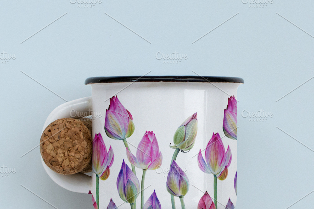 Watercolor lotuses collection, an Illustration by Verlena's Corner (Photo 5 of 7)