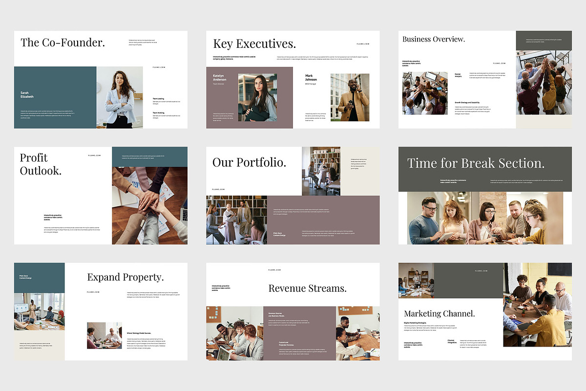 Flume : Pitch Deck Keynote, a Presentation Template by Punkl Camp (Photo 7 of 9)