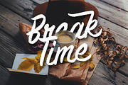 Brashed Typeface, a Script Font by giemons™ (Thumbnail 4 of 5)