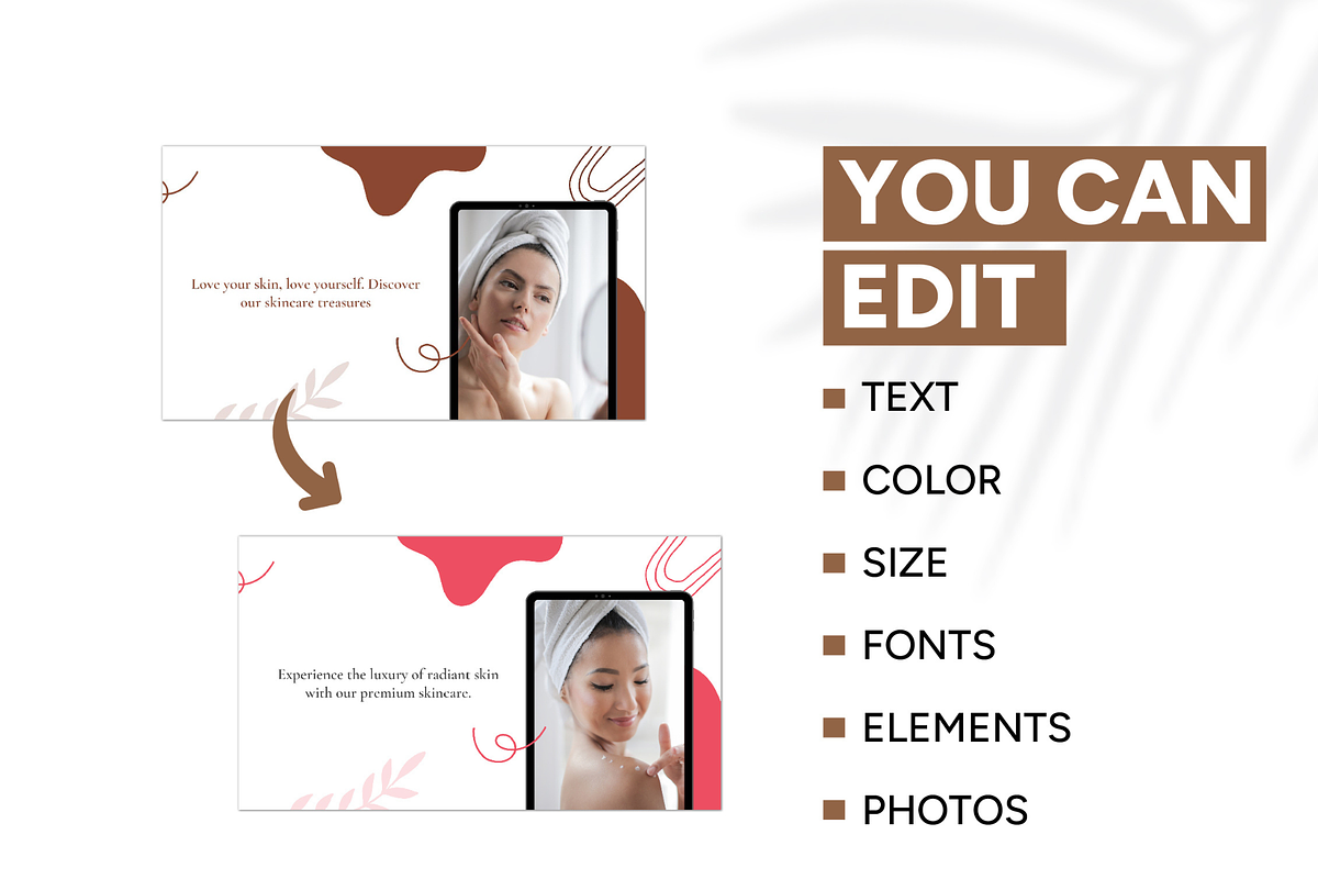 Radiant Skincare Branding Bundle, a Social Media Template by Branding by Kellsey (Photo 4 of 5)