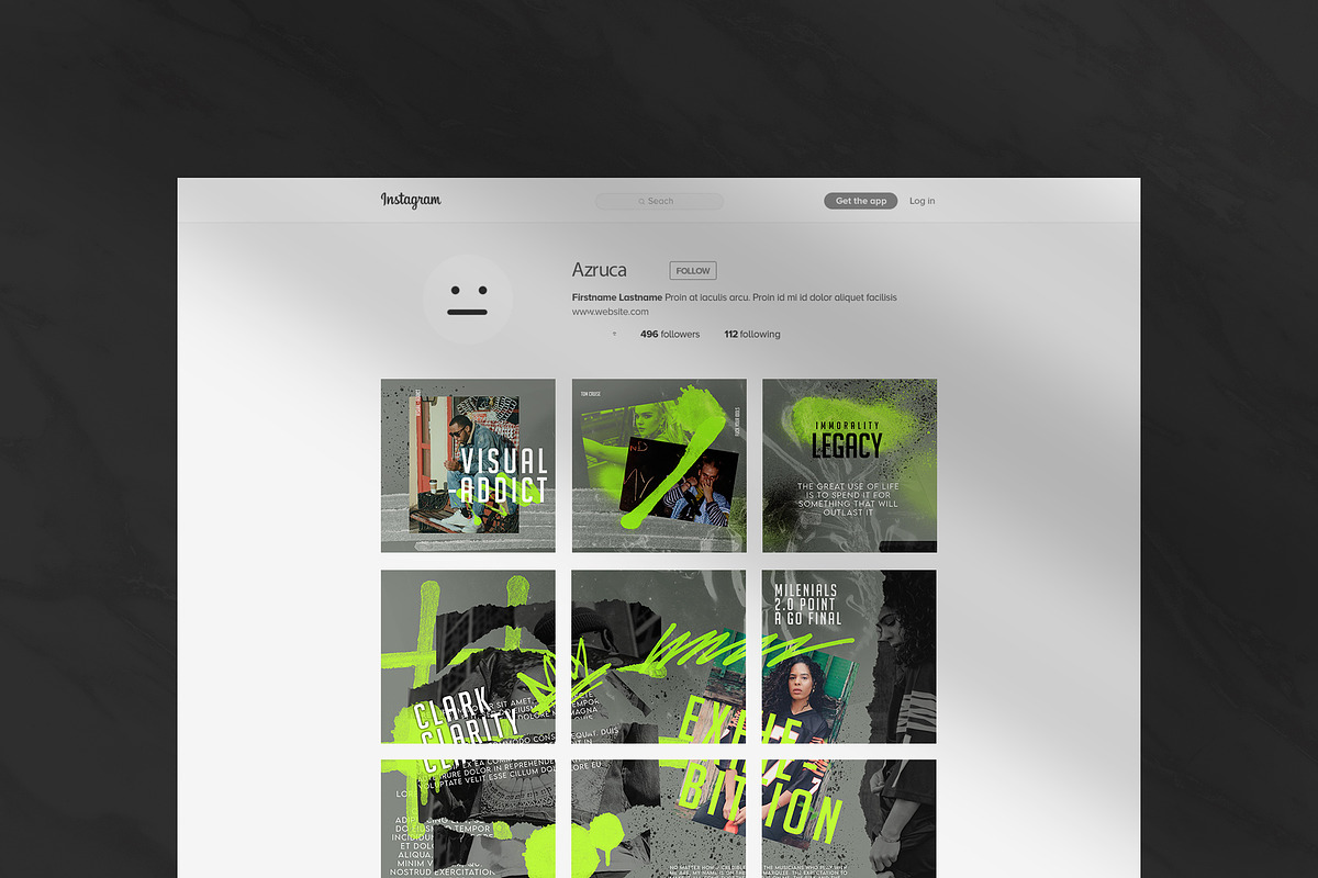 Vandalsm Puzzle Instagram Feed, a Social Media Template by Azruca (Photo 5 of 7)