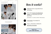 Photographer Squarespace Template, a Squarespace Template by Eden Origin Studio (Thumbnail 5 of 11)