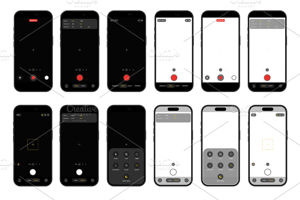 80 Phone mockups 2026 Vector + PNG, an iPhone Mockup by PhotoVector (Photo 9 of 9)