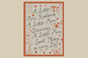 Antique Script Whimsical font, a Handwritten Font by MaxArt Foundry (Thumbnail 5 of 9)