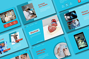 Munza Health Medical PowerPoint, a Presentation Template by Overcloud (Thumbnail 1 of 4)