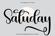 Satuday, a Handwritten Font by FreshTypeINK (Thumbnail 1 of 7)