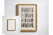 Wooden frame mockup close up, a Household Mockup by Artjafara (Thumbnail 2 of 7)