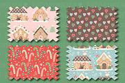 Sweet Holiday paper set, a Graphic by Poppymoondesign (Thumbnail 3 of 5)