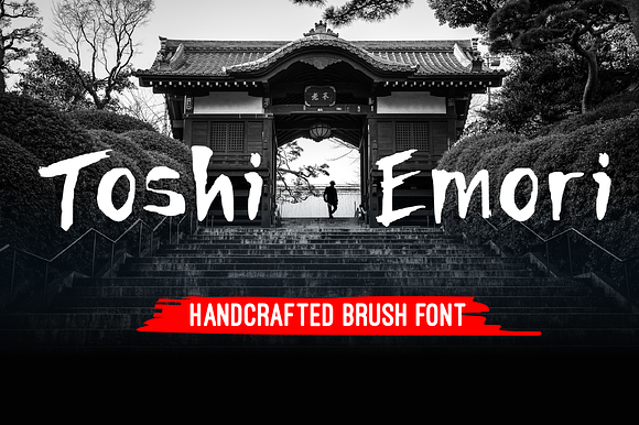 Toshi Emori - Handcrafted Font preview 8