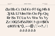 Aesthety Typeface, a Serif Font by Get Studio (Thumbnail 10 of 13)