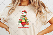 Patchwork christmas tree png, an Illustration by Craft Nest (Thumbnail 6 of 6)