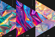 55 holographic iridescent background, a Background Graphic by Kat Anti (Thumbnail 8 of 8)