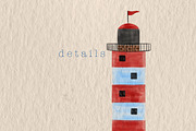Watercolor Ocean Clipart, an Animal Illustration by Oleksandra Illustrates (Thumbnail 11 of 21)