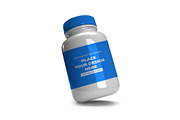 Medicine Bottle Mockup Template Set, a Packaging Mockup by DesignRushMarket (Thumbnail 4 of 11)
