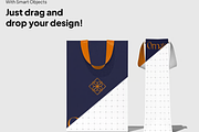 Paper Bag Branding Mockup, a Packaging Mockup by graphicsauce (Thumbnail 3 of 4)