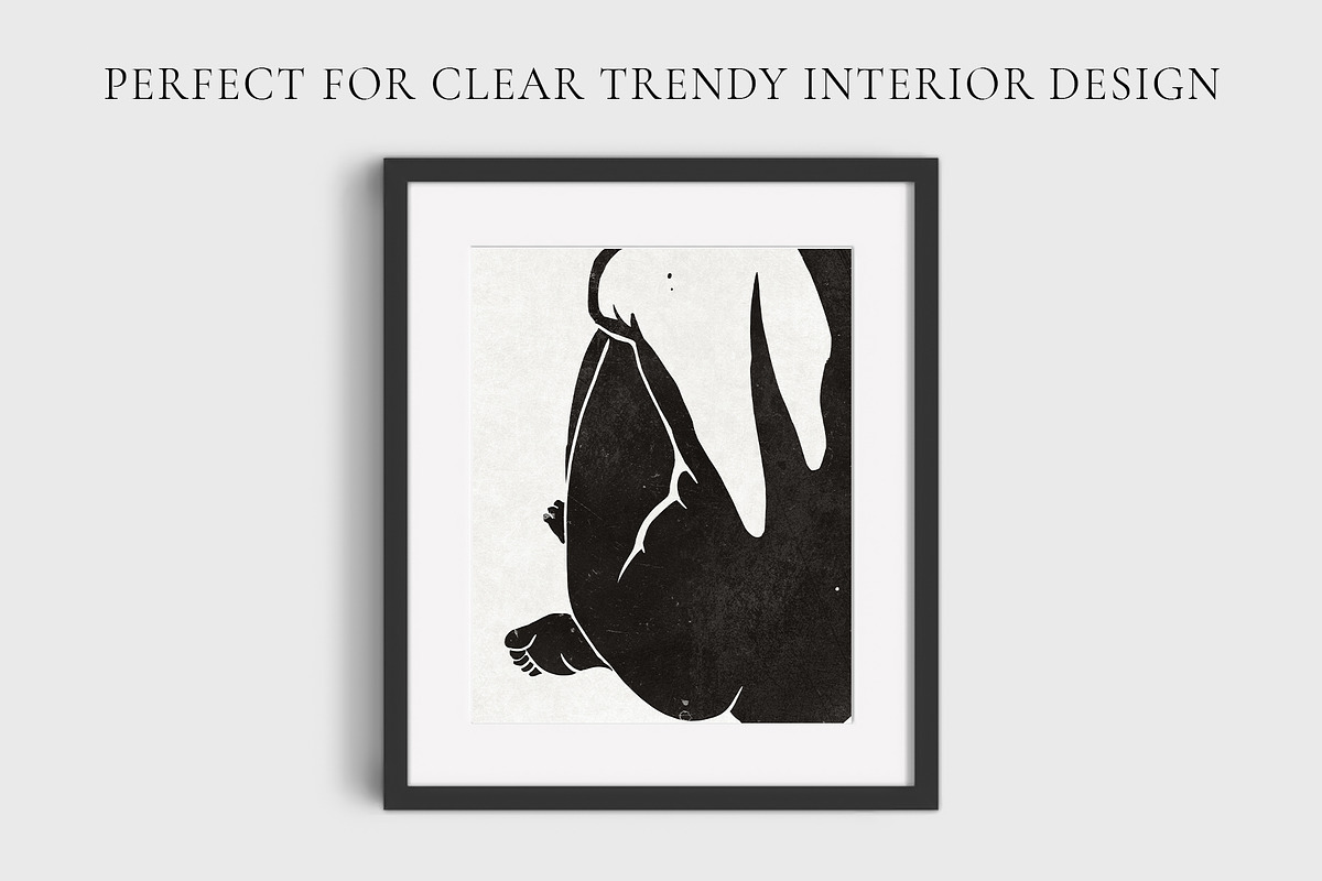 Women Abstract interior posters, a Person Illustration by Garden in frame (Photo 2 of 9)