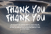 Warough - Paint Rough Font, a Handwritten Font by Dhabee (Thumbnail 4 of 9)