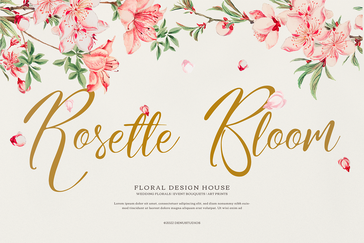 Nomesyl Bridella Beauty Calligraphy, a Script Font by Denustudios (Photo 8 of 12)