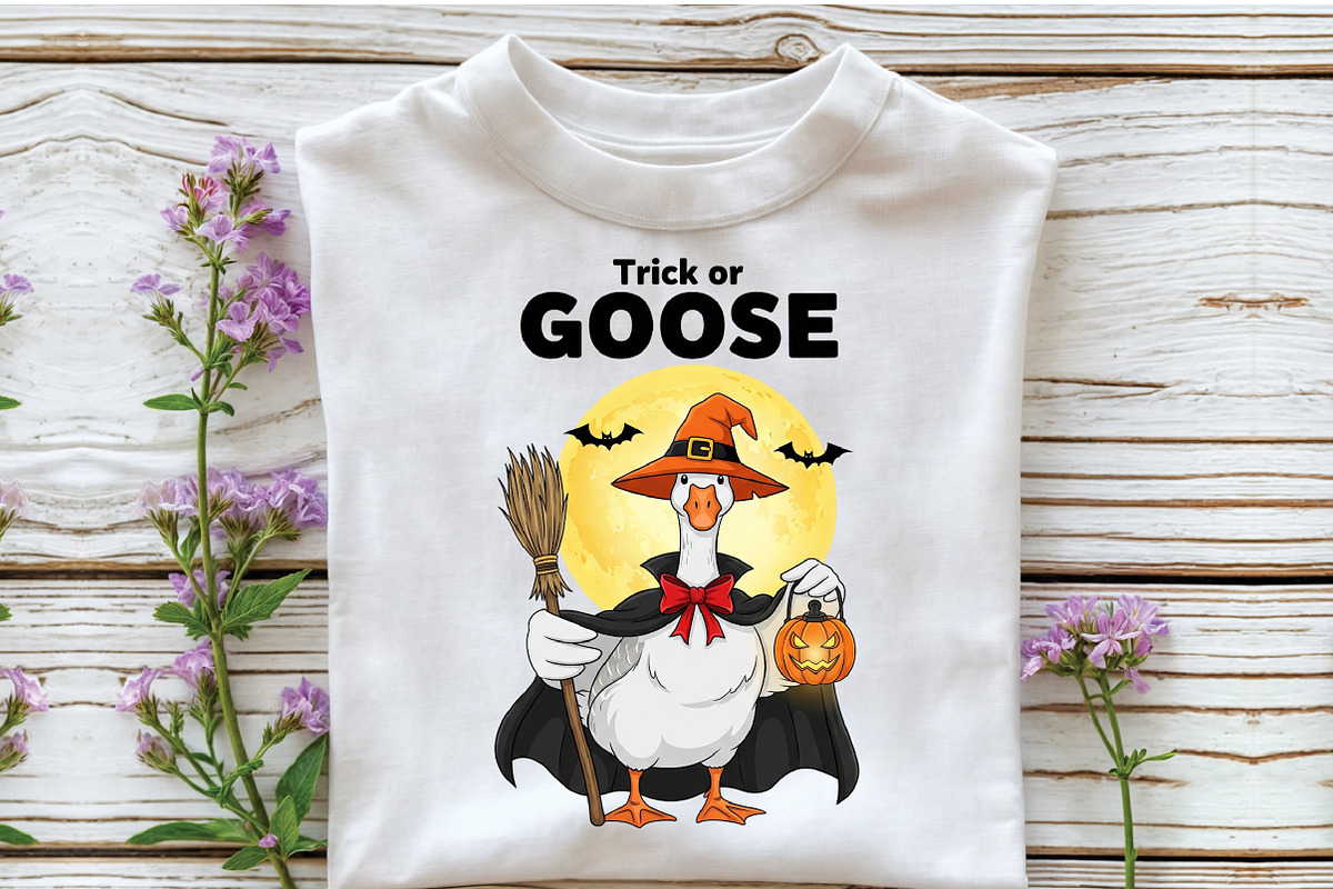 Halloween Silly Goose, an Illustration by Craft Nest (Photo 3 of 6)