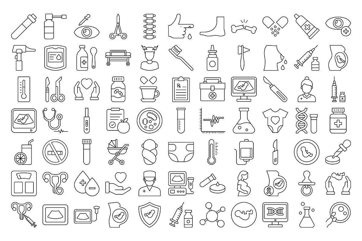 Gynecology & Women Health Icon Pack, an Icon by Vector Portal (Photo 5 of 5)