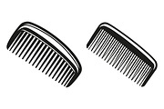 Illustrations of Hair Combs Side, an Object Graphic by Billah Hub (Thumbnail 1 of 3)